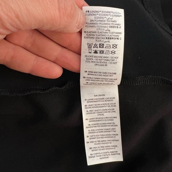 Boden Black Sabrina Jewel Neck Long Sleeve Stretch Fit & Flare Dress Size 20-22L - Picture 11 of 12